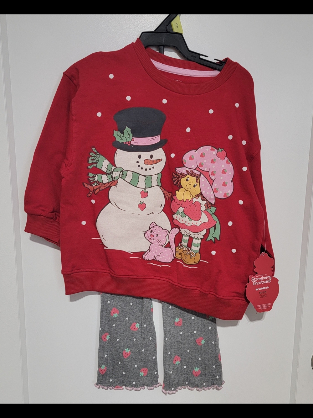 Strawberry Shortcake 2 Piece Outfit